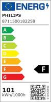 Philips MASTER SON PIA PLUS Ontladingslamp E40 101 W Energielabel: F (A - G) Warmwit Ballon 1 stuk(s) - thumbnail