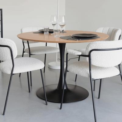 ZILT Ronde Eettafel 'Shandi' 110cm, kleur Naturel