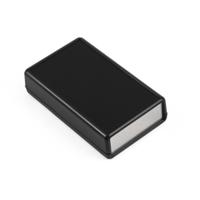 Hammond Electronics 1593QALBK Handbehuizing 112 x 66.5 x 21 ABS kunststof, Aluminium Zwart 1 stuk(s) - thumbnail