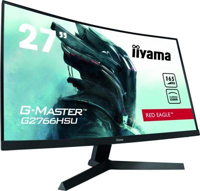 iiyama G-Master Red Eagle G2766HSU-B1 gaming monitor 165 Hz, HDMI, DisplayPort, USB, Audio, FreeSync