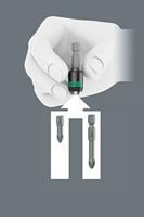 Wera 8600-9/TZ Rapidaptor 05073410001 Bitset 10-delig Plat, Kruiskop Phillips, Kruiskop Pozidriv - thumbnail