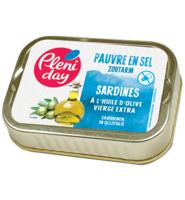 Pleniday Sardines in olijfolie zoutarm bio (115 gr) - thumbnail