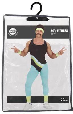 Foute 80's Gymnast Heren Kostuum
