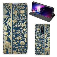 OnePlus 8 Smart Cover Beige Flowers - thumbnail