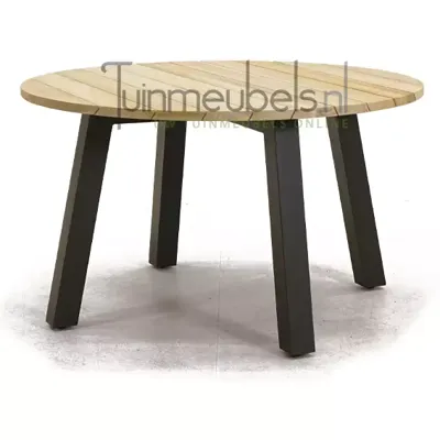 Tuintafel Derby Teak 130 Rond Tuintafel Derby Teak 130 Rond