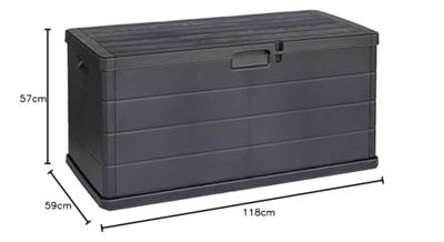 Kussenbox kunststof 118x59x57cm - thumbnail