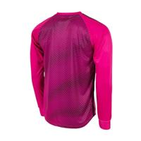 Stanno 415004 Vortex Keeper Shirt Long Sleeve - Magenta-Black - S - thumbnail