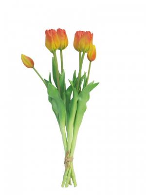 Bosje Tulpen Tulp Duchesse Classic oranje kunstbloem Buitengewoon de Boet - Buitengewoon de boet Bosje Tulpen Tulp Duchesse Classic oranje kunstbloem Buitengewoon de Boet - Buitengewoon de boet