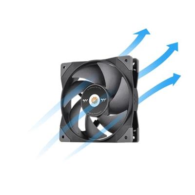 Thermaltake SWAFAN GT12 Computer behuizing Luchtkoeler 12 cm Zwart 3 stuk(s) Thermaltake SWAFAN GT12 Computer behuizing Luchtkoeler 12 cm Zwart 3 stuk(s)
