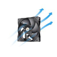 Thermaltake SWAFAN GT12 Computer behuizing Luchtkoeler 12 cm Zwart 3 stuk(s) - thumbnail