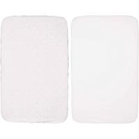 Chicco Hoeslakens Next2me Junior 84 X 50 Cm Katoen Wit 2-delig - thumbnail