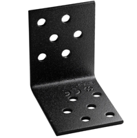 Waelbers Verbindingshoek 60x60x40x2,5mm zwart TXT - 50 Stuk(s) - 448418.11 - thumbnail