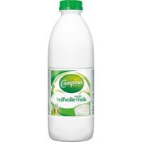 Campina halfvolle melk, 1 liter, pak van 6 stuks - thumbnail