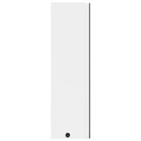 Badkamerkast met spiegel en LED 60x13x52 cm wit - thumbnail