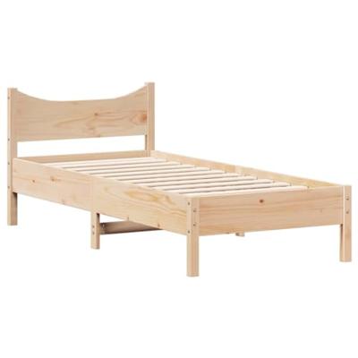 Bedframe zonder matras massief grenenhout 90x190 cm Bedframe zonder matras massief grenenhout 90x190 cm