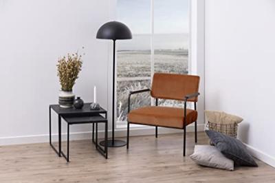 Bendt Bijzettafel 'Anker' Set van 2 stuks, Marmerlook, kleur zwart Bendt Bijzettafel 'Anker' Set van 2 stuks, Marmerlook, kleur zwart