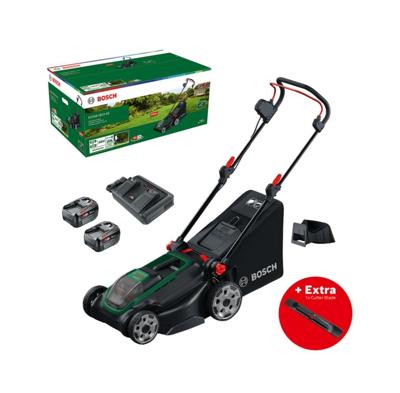 Bosch Groen Accumaaier Rotak 18V2-42 | Incl. 2x 4,0Ah en lader - 06008B9L02