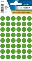 Etiket herma 1855 rond 13mm donkergroen 240st | 10 stuks - thumbnail