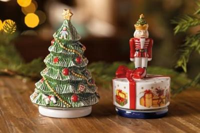 Villeroy & Boch Nostalgic Melody Kerstboom draaiend