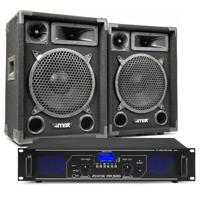 MAX10 DJ luidspreker en Bluetooth versterker combinatie 1000W - thumbnail