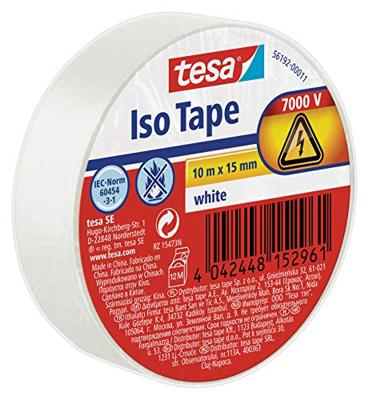 tesa 56192-00011-22 Isolatietape Wit (l x b) 10 m x 15 mm 1 stuk(s) tesa 56192-00011-22 Isolatietape Wit (l x b) 10 m x 15 mm 1 stuk(s)