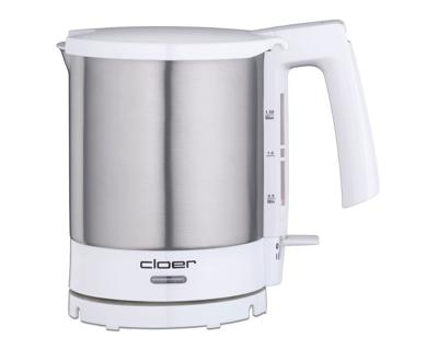 Cloer 4711 Waterkoker 1.5L 1800W RVS/Wit