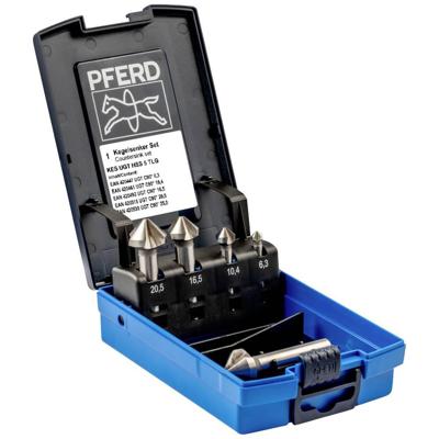 PFERD TOOLS SET UGT HSS DIN 335 C90° 5TLG 25202191 Kegelverzinkboorset 5-delig HSS 1 set(s) PFERD TOOLS SET UGT HSS DIN 335 C90° 5TLG 25202191 Kegelverzinkboorset 5-delig HSS 1 set(s)