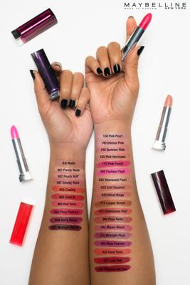 Maybelline Color Sensational Lipstick The Pinks - 882 Fiery Fuchsia - Roze - Glanzende Lippenstift