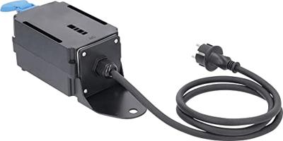 AS Schwabe 60533 Inschakelstroombegrenzer 230 V Zwart H07RN-F 3G 1,5 mm² IP44