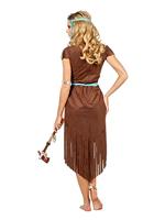 Indiaans Kostuum Rok Kort Vrouw - thumbnail