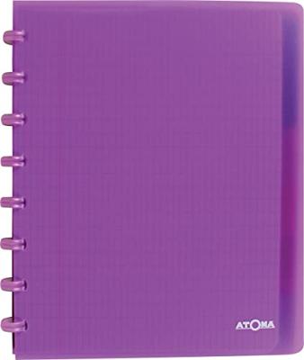 Atoma Trendy schrift, ft A5+, 120 bladzijden, commercieel geruit, met 6 tabbladen, in geassorteerde kleur Atoma Trendy schrift, ft A5+, 120 bladzijden, commercieel geruit, met 6 tabbladen, in geassorteerde kleur