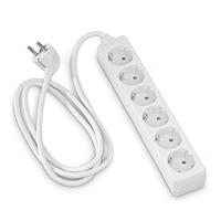 Hama Distribution Panel 6 Sockets Child-proof 1.4 M White - thumbnail