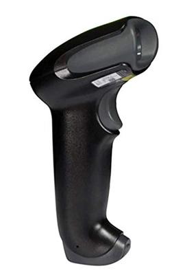 Honeywell 1250G-2USB 1D, zwarte scanner (1250g-2), geen presentatiestandaard, USB type A 3m gecoiled kabel (CBL-500-300-C00) en documentatie 1250G SCANNER 1D BLACK COILED USB CABLE 3M