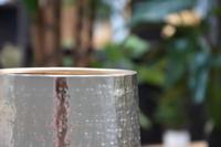 Bloempot Karakter 15x 16 cm - goud - thumbnail