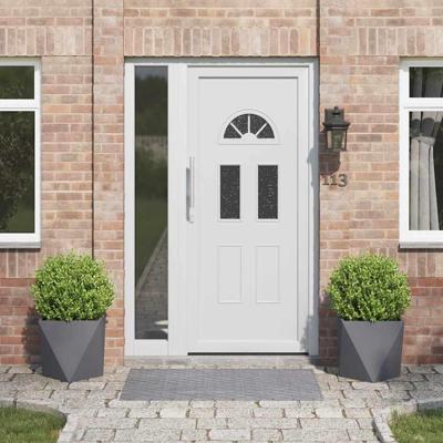 Plantenbak 2 pcs Antraciet 40 x 40 x 40 cm Staal