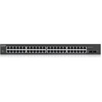 Zyxel GS1900-48HPv2 Managed L2 Gigabit Ethernet (10/100/1000) Power over Ethernet (PoE) Zwart - thumbnail