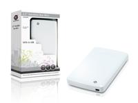 Conceptronic 2,5 Harddisk Box Mini White Stroomvoorziening via USB - thumbnail