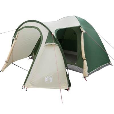 Koepeltent met dak met opslag met luchtopening Groen 384 x 254 x 170 cm Koepeltent met dak met opslag met luchtopening Groen 384 x 254 x 170 cm