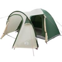 Koepeltent met dak met opslag met luchtopening Groen 384 x 254 x 170 cm - thumbnail