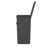 Brabantia sort & go afvalbak 40l grey - thumbnail