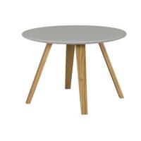 Tenzo bijzettafel Lola - grijs/eiken 40x60x60 cm - thumbnail