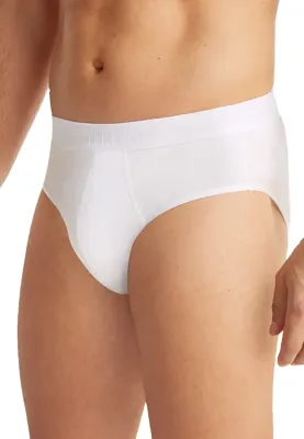 Basics 2-Pack heren sportslips - 32319 - Heren slips met elastische band - Biologisch katoen - Mannen ondergoed