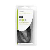 Nedis High Speed HDMI-Kabel met Ethernet | HDMI Connector | HDMI Micro-Connector | 4K@30Hz | 10.2 Gbps | 2.00 m | Rond | PVC | Zwart | Doos - Nedis High Speed HDMI-Kabel met Ethernet | HDMI Connector | HDMI Micro-Connector | 4K@30Hz | 10.2 Gbps | 2.00 m | Rond | PVC | Zwart | Doos -