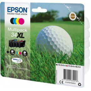 Epson inktcartridge 34XL, 950 pagina's, OEM C13T34764010, 4 kleuren