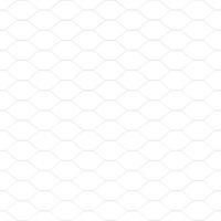 Zeskantig hekwerk Zilver 0,5 x 10 m Gegalvaniseerd staal - thumbnail