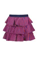 B.Nosy Meisjes rok 3-laags - Ster streep - thumbnail