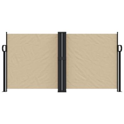 Windscherm uittrekbaar 120x1000 cm beige Windscherm uittrekbaar 120x1000 cm beige