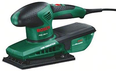 Bosch Home and Garden PSS 200 A 0603340300 Vlakschuurmachine Incl. koffer 200 W 93 x 185 mm