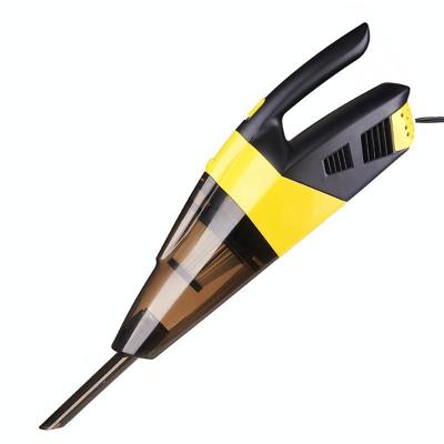 72W auto handheld draagbare stofzuiger kleine auto stofzuiger geel met draad 72W auto handheld draagbare stofzuiger kleine auto stofzuiger geel met draad