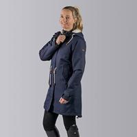 Horka River Rain Parka jas blauw maat:m - thumbnail
